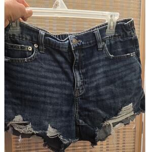 Aerie Women's size Medium Daydream Distressed Elastic Shorts